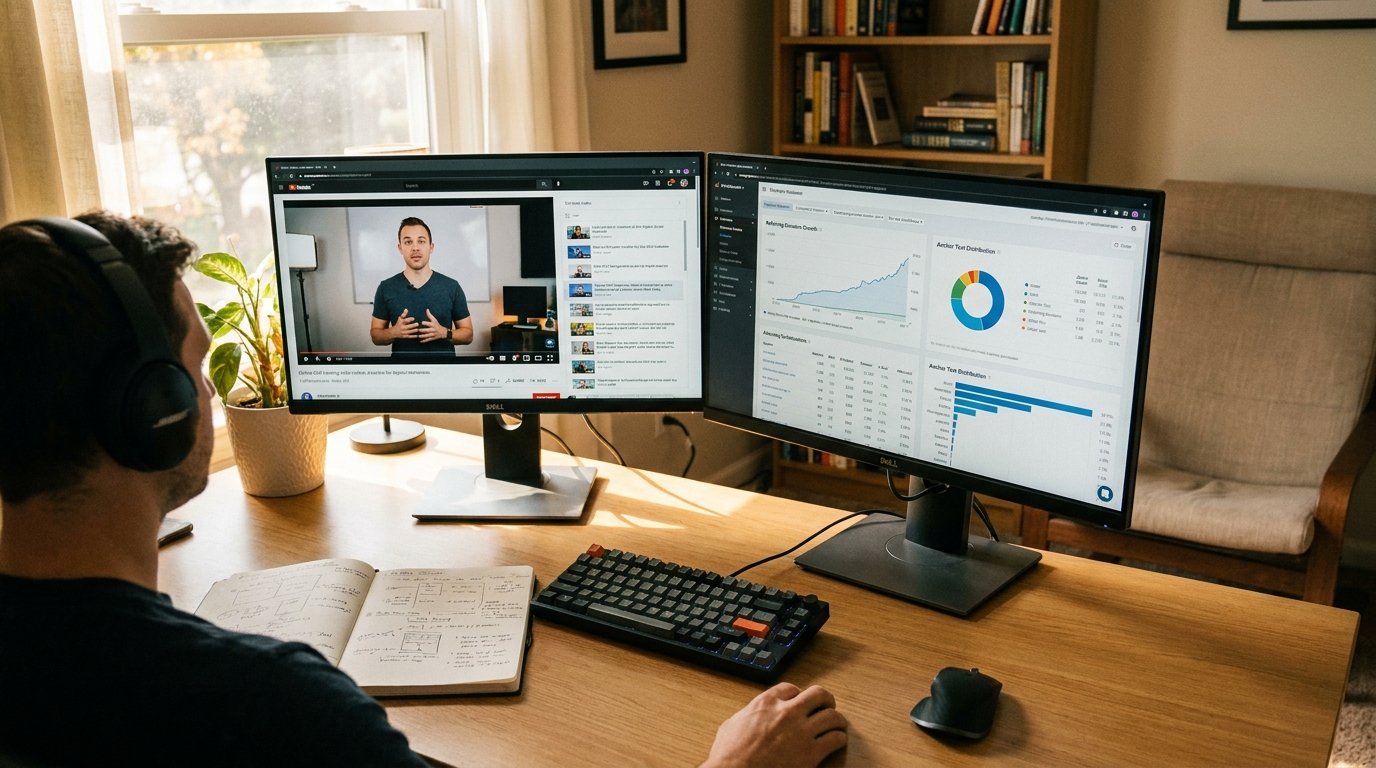 Formation netlinking - apprentissage des modules de prospection et outreach par vidéo