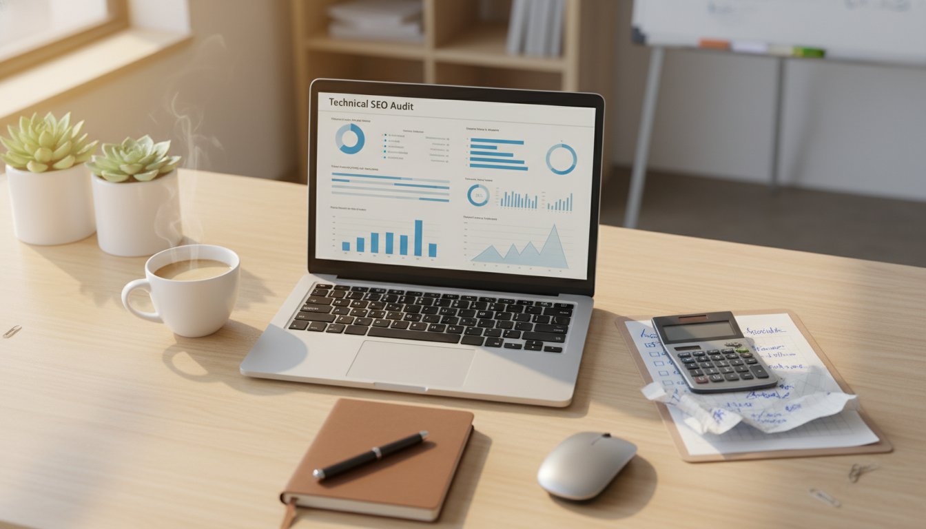 Audit SEO e-commerce - analyse technique avec checklist et rapport