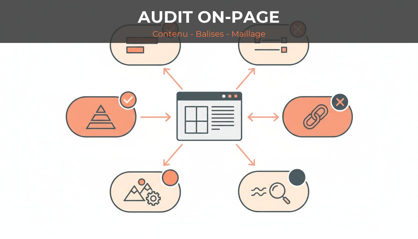Checklist audit SEO on-page - éléments à optimiser