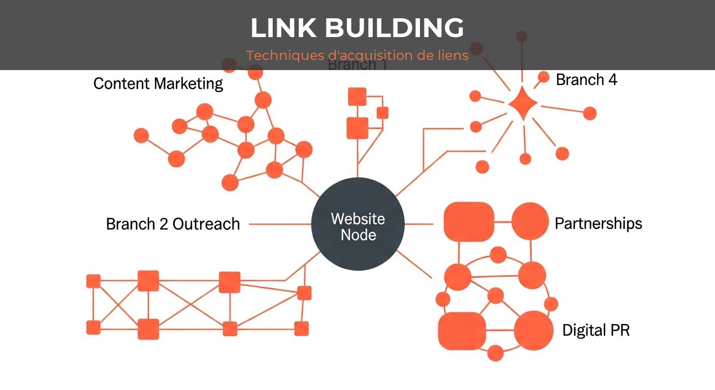 Netlinking def - techniques d'acquisition de liens SEO