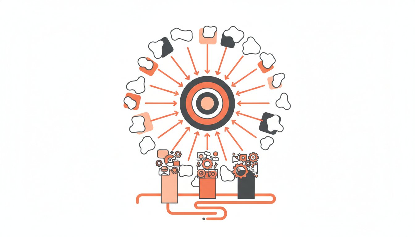 Stratégie netlinking - schéma de la méthode complète