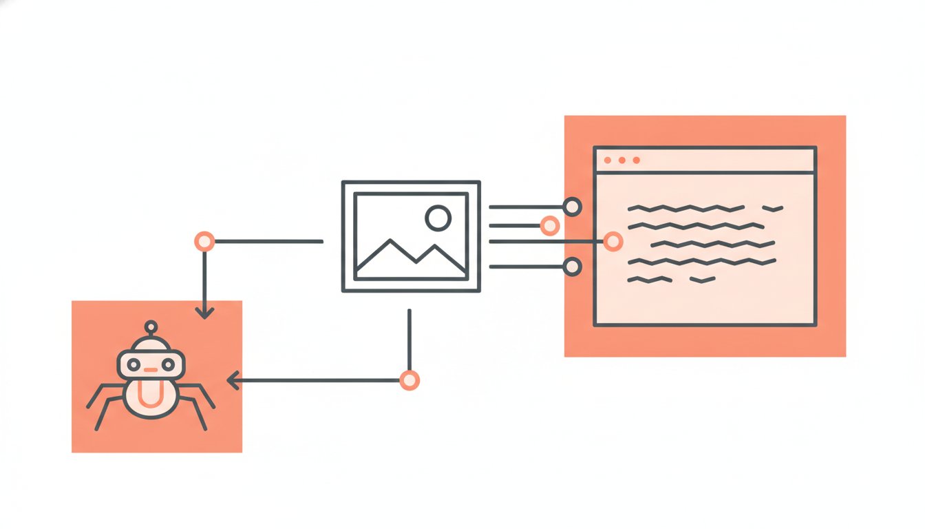 Attribut alt image SEO - anatomie de la balise img lue par les moteurs