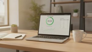 Authority Score Semrush - tableau de bord d'analyse d'autorite de domaine