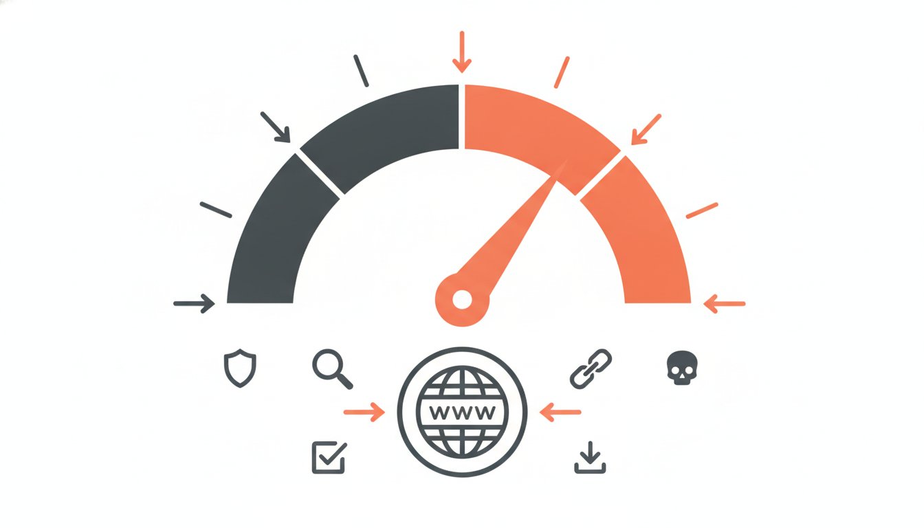 Spam score Moz - jauge de risque évaluant un site à partir de plusieurs signaux