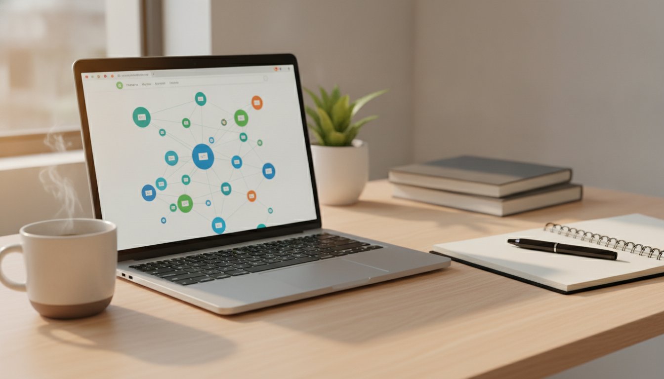 liens internes wordpress plugin - graphe de liens entre les pages d'un site